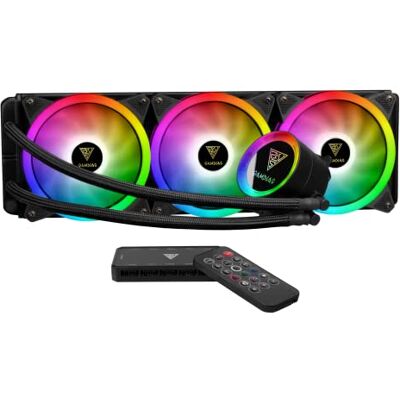 GAMDIAS Kit Watercooling Chione P2-360R RGB (Noir) GAMDIAS Kit Watercooling Chione P2-360R RGB (Noir)