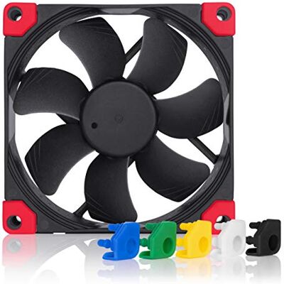 Noctua NF-A9 PWM chromax.black.swap, Ventilateur Discret Performant 92mm Ventilateur à Flux d'Air Élevé, Silencieux, Épais 25mm, Refroidit PC ou Composants, Pads Amovibles, 2000 Tr/min 4 Broches PWM Noctua NF-A9 PWM chromax.black.swap, Ventilateur Discret Performant 92mm Ventilateur à Flux d'Air Élevé, Silencieux, Épais 25mm, Refroidit PC ou Composants, Pads Amovibles, 2000 Tr/min 4 Broches PWM