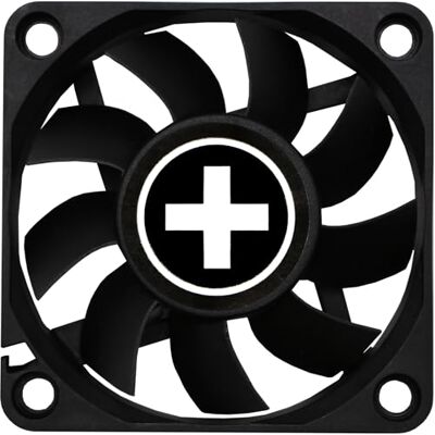 Xilence XPF60S.W Ventilateur de boîtier 60 mm, 3 broches, noir Xilence XPF60S.W Ventilateur de boîtier 60 mm, 3 broches, noir