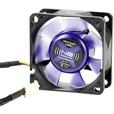 Noiseblocker (60mm, XR-1 Ventilateur PC 60mm avec Ailes Silencieuses Ventilateur pour boîtier PC -Le Volume Maximal est de Seulement 11 DB (A) Noiseblocker (60mm, XR-1 Ventilateur PC 60mm avec Ailes Silencieuses Ventilateur pour boîtier PC -Le Volume Maximal est de Seulement 11 DB (A)