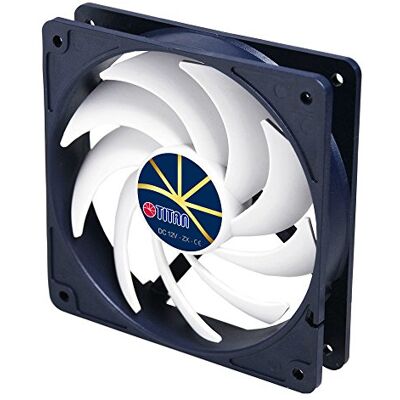 Titan TFD-12025H12ZP/KE(RB), Ventilateur en e, 120 x 120 x 25 mm, avec PWM, silencieux Titan TFD-12025H12ZP/KE(RB), Ventilateur en e, 120 x 120 x 25 mm, avec PWM, silencieux