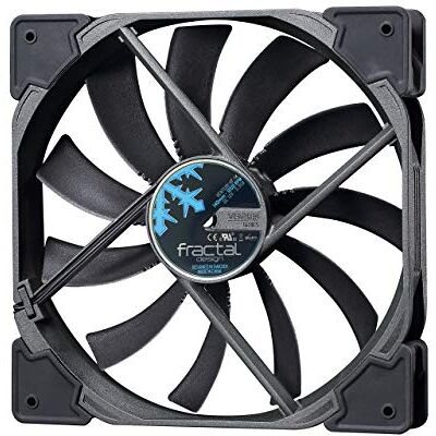 Fractal Design Venturi HF-14 Noir Fan d'ordinateur Optimisé pour un débit d'air élevé LLS-Roulements Jambes de forme aérodynamique – 12v 140 mm Noir (Single) Fractal Design Venturi HF-14 Noir Fan d'ordinateur Optimisé pour un débit d'air élevé LLS-Roulements Jambes de forme aérodynamique – 12v 140 mm Noir (Single)