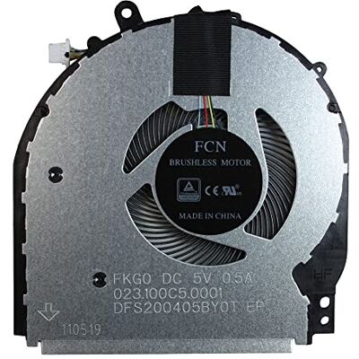 Power4Laptops Ventilateur de remplacement pour ordinateur portable HP Pavilion 14-cd0216nb Power4Laptops Ventilateur de remplacement pour ordinateur portable HP Pavilion 14-cd0216nb
