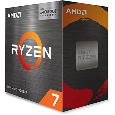 AMD Ryzen 7 5800X3D Processeur (8 coeurs/16 threads, Socket AM4, 105W TDP, 100 Mo Cache, jusqu'à 4.5 GHz fréquence boost, pas de ventilateur) AMD Ryzen 7 5800X3D Processeur (8 coeurs/16 threads, Socket AM4, 105W TDP, 100 Mo Cache, jusqu'à 4.5 GHz fréquence boost, pas de ventilateur)