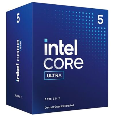 Intel ® Core™ Ultra 5 processeur pour PC de Bureau 225F, 10 cœurs (6 P-Cores + 4 E-Cores) jusqu'à 4.9 GHz Intel ® Core™ Ultra 5 processeur pour PC de Bureau 225F, 10 cœurs (6 P-Cores + 4 E-Cores) jusqu'à 4.9 GHz