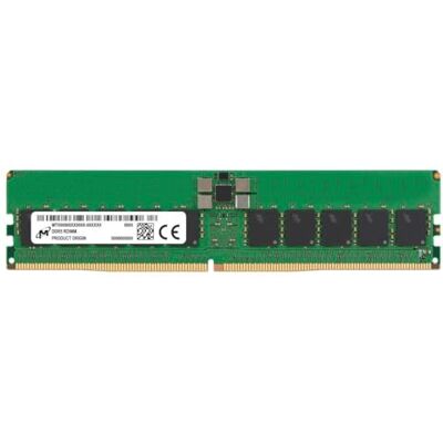 Micron DDR5 Module 32 Go DIMM 288-PIN 5600 MHz / PC5-44800 CL46-1.1 V Enregistré ECC Micron DDR5 Module 32 Go DIMM 288-PIN 5600 MHz / PC5-44800 CL46-1.1 V Enregistré ECC