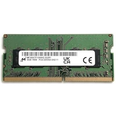 Micron 8Go RAM DDR4 MTA8ATF1G64HZ-3G2R1 SODIMM 3200 MHz Mémoire PC Portable Micron 8Go RAM DDR4 MTA8ATF1G64HZ-3G2R1 SODIMM 3200 MHz Mémoire PC Portable