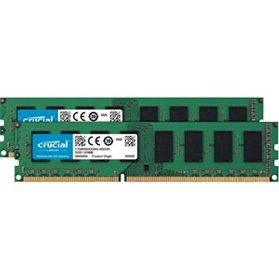 Micron Crucial RAM CT2K51264BD160B 8Go Kit (2x4Go) DDR3 1600 MHz CL11 Mémoire de bureau Micron Crucial RAM CT2K51264BD160B 8Go Kit (2x4Go) DDR3 1600 MHz CL11 Mémoire de bureau