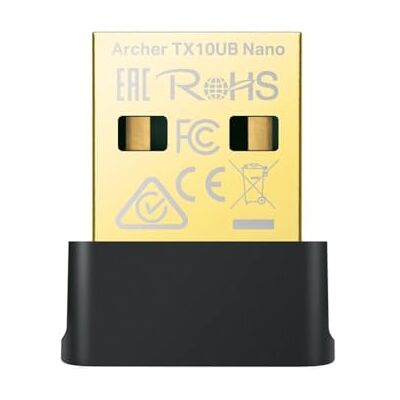 TP-Link Archer TX10UB Nano, AX900 Mbps, Dual Band, Wi-Fi 6 et Bluetooth 5.3 Adaptateur USB 2 en 1 TP-Link Archer TX10UB Nano, AX900 Mbps, Dual Band, Wi-Fi 6 et Bluetooth 5.3 Adaptateur USB 2 en 1