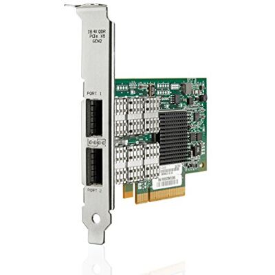 HP E QLogic InfiniBand 4X QDR PCI-E G2 Dual Port HCA HP E QLogic InfiniBand 4X QDR PCI-E G2 Dual Port HCA