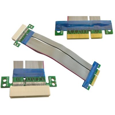 KALEA-INFORMATIQUE Nappe d'extension type Riser pour Port PCI Express x4 vers Port PCIe x4 Longueur 185mm KALEA-INFORMATIQUE Nappe d'extension type Riser pour Port PCI Express x4 vers Port PCIe x4 Longueur 185mm