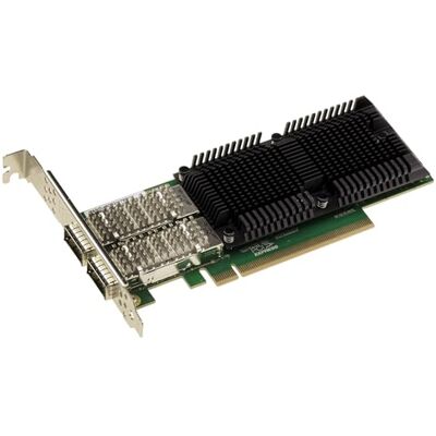 KALEA-INFORMATIQUE Carte contrôleur réseau PCIe Gen 4.0 PC Dual 100G QSFP28 2 Ports avec chipset Intel E810. Compatible 100GbE 50GbE 25GbE 10GbE RDMA ADQ KALEA-INFORMATIQUE Carte contrôleur réseau PCIe Gen 4.0 PC Dual 100G QSFP28 2 Ports avec chipset Intel E810. Compatible 100GbE 50GbE 25GbE 10GbE RDMA ADQ