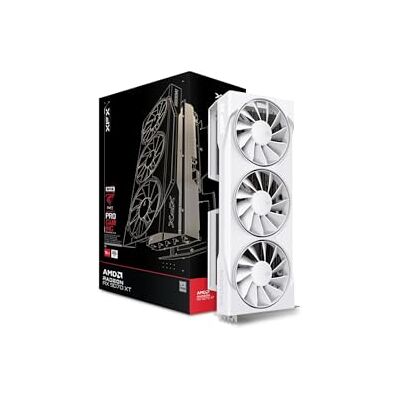 Pine XFX Swift AMD Radeon RX 9070XT White Triple Fan Gaming Edition avec 16 Go GDDR6 Pine XFX Swift AMD Radeon RX 9070XT White Triple Fan Gaming Edition avec 16 Go GDDR6