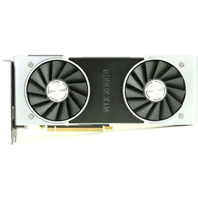 Nvidia GEFORCE RTX 2080 TI Founders Edition 11GB GDDR6 Cartes graphiques (GeForce RTX 2080 Ti, 11 Go, GDDR6, 352 bit, 7680 x 4320 pixels, 2 ventilateurs) Nvidia GEFORCE RTX 2080 TI Founders Edition 11GB GDDR6 Cartes graphiques (GeForce RTX 2080 Ti, 11 Go, GDDR6, 352 bit, 7680 x 4320 pixels, 2 ventilateurs)