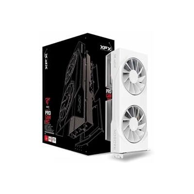 Pine XFX Swift AMD Radeon RX 9060 XT OC White Gaming Edition avec 16 Go GDDR6 HDMI 2xDP, AMD RDNA™ 4 (RX-96TSW16WQ) Pine XFX Swift AMD Radeon RX 9060 XT OC White Gaming Edition avec 16 Go GDDR6 HDMI 2xDP, AMD RDNA™ 4 (RX-96TSW16WQ)