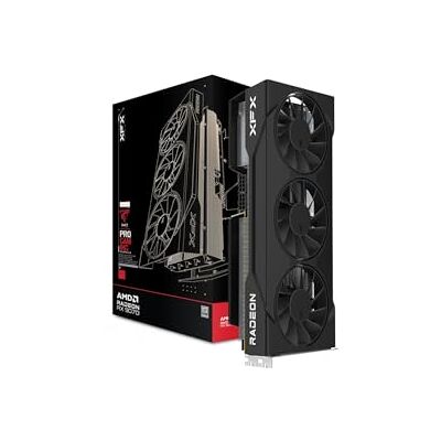 Pine XFX Swift AMD Radeon RX 9070 GRE Triple Fan Gaming Edition avec 12 Go de mémoire GDDR6, HDMI, 3 Ports DisplayPort et Architecture AMD RDNA™ 4 (RX-97GRE29B7) Pine XFX Swift AMD Radeon RX 9070 GRE Triple Fan Gaming Edition avec 12 Go de mémoire GDDR6, HDMI, 3 Ports DisplayPort et Architecture AMD RDNA™ 4 (RX-97GRE29B7)