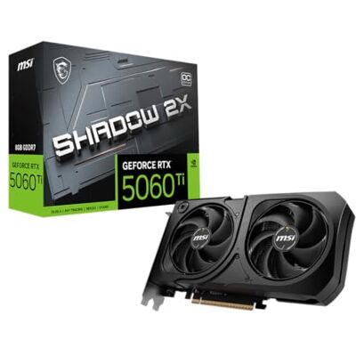 MSI RTX 5060 TI 8G SHADOW 2X OC PLUS BULK MSI RTX 5060 TI 8G SHADOW 2X OC PLUS BULK