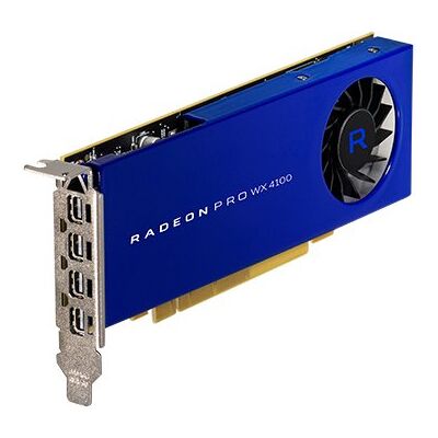 AMD technologies inc 100-506008 Radeon Pro WX4100 Carte graphique Radeon Pro WX 4100 4 Go GDDR5 PCIe 3.0 x16 4 x Mini DisplayPort AMD technologies inc 100-506008 Radeon Pro WX4100 Carte graphique Radeon Pro WX 4100 4 Go GDDR5 PCIe 3.0 x16 4 x Mini DisplayPort