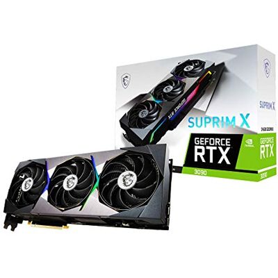 MSI RTX 3090 SUPRIM X 24G, Black MSI RTX 3090 SUPRIM X 24G, Black