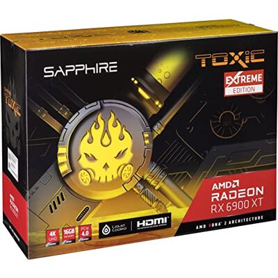 Sapphire Toxic Radeon RX 6900 XT GAMING OC 16 Go GDDR6 Extreme HDMI 3XDP 11308-08-20G Sapphire Toxic Radeon RX 6900 XT GAMING OC 16 Go GDDR6 Extreme HDMI 3XDP 11308-08-20G