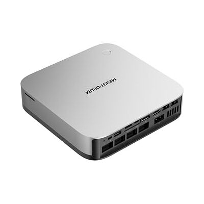 MINISFORUM AI X1 Pro Mini PC, AMD Ryzen AI 9 HX 370 12C/24T jusqu'à 5,1 GHz, Radeon 890M, 64 Go de RAM DDR5, SSD PCIe 4.0 de 2 To, Quadruple Affichage 4K, Double LAN 2,5G, WiFi 7, BT5.4, OCuLink MINISFORUM AI X1 Pro Mini PC, AMD Ryzen AI 9 HX 370 12C/24T jusqu'à 5,1 GHz, Radeon 890M, 64 Go de RAM DDR5, SSD PCIe 4.0 de 2 To, Quadruple Affichage 4K, Double LAN 2,5G, WiFi 7, BT5.4, OCuLink