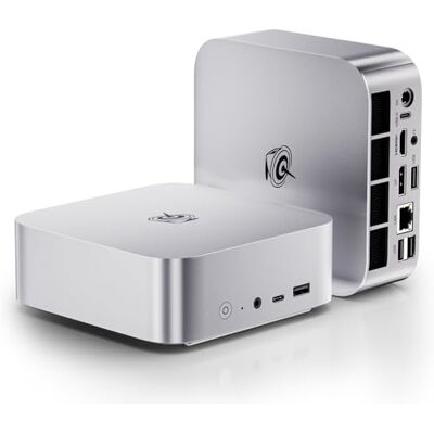 Beelink Mini PC SER8, AMD Ryzen 7 8745HS (8C/16T, jusqu'à 4,9 GHz), 32 Go RAM DDR5, 500 Go M.2 PCIe4.0 SSD, triple écran 4K, USB4, HDMI, DP1.4, BT5.2, WiFi6, LAN 2,5 G Beelink Mini PC SER8, AMD Ryzen 7 8745HS (8C/16T, jusqu'à 4,9 GHz), 32 Go RAM DDR5, 500 Go M.2 PCIe4.0 SSD, triple écran 4K, USB4, HDMI, DP1.4, BT5.2, WiFi6, LAN 2,5 G
