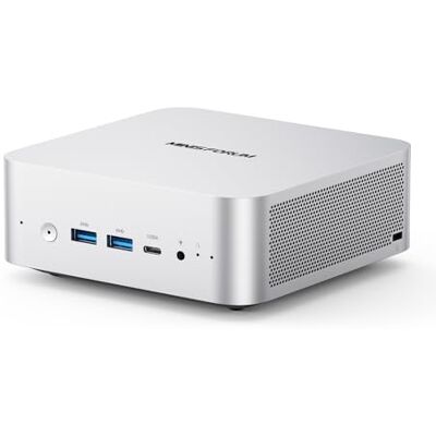 MINISFORUM MINIS FORUM AI Mini PC M1 Pro-285H avec processeur Intel Core Ultra 9 285H (16C/16T, jusqu'à 5,4 GHz), mini ordinateur 32 Go DDR5 PCIe4.0 SSD 1 To, Quad Display avec HDMI 2.1/USB4/DP, 5X ports USB MINISFORUM MINIS FORUM AI Mini PC M1 Pro-285H avec processeur Intel Core Ultra 9 285H (16C/16T, jusqu'à 5,4 GHz), mini ordinateur 32 Go DDR5 PCIe4.0 SSD 1 To, Quad Display avec HDMI 2.1/USB4/DP, 5X ports USB