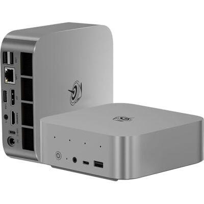 Beelink SER9 Pro mini-pc met AMD Ryzen 7 H 255 (8C/16T tot 4,9 GHz), 24 GB LPDDR5X 6400 MHz + 500 GB M.2 2280 PCIe4.0x4 SSD, 2500 Mbps LAN, WiFi 6, Bluetooth 5.2, DP, HDMI, USB4 Beelink SER9 Pro mini-pc met AMD Ryzen 7 H 255 (8C/16T tot 4,9 GHz), 24 GB LPDDR5X 6400 MHz + 500 GB M.2 2280 PCIe4.0x4 SSD, 2500 Mbps LAN, WiFi 6, Bluetooth 5.2, DP, HDMI, USB4