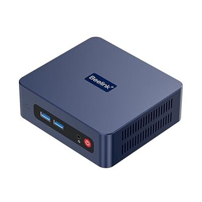 Beelink SER3 Mini PC, AMD Ryzen 3 3200U (2C/4T, jusqu'à 3.5GHz) Mini Ordinateur de Bureau, 8 Go RAM DDR4, 256 Go SSD NVMe, WiFi5, BT5.0, LAN 1000Mbps, Dual HDMI, Double écran Beelink SER3 Mini PC, AMD Ryzen 3 3200U (2C/4T, jusqu'à 3.5GHz) Mini Ordinateur de Bureau, 8 Go RAM DDR4, 256 Go SSD NVMe, WiFi5, BT5.0, LAN 1000Mbps, Dual HDMI, Double écran