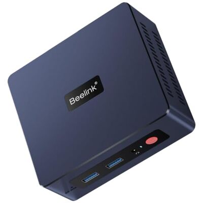 Beelink Mini PC SER3 Mini Ordinateur avec AMD Ryzen 3 3200U (2C/4T, jusqu'à 3,5 GHz), 8 Go SO-DIMM DDR4 + 256 Go M.2 PCIe3.0x4 SSD, Support 4K HD/BT 5.0/Wi-Fi 5/1000Mbps LAN/Dual HDMI/Dual écrans Beelink Mini PC SER3 Mini Ordinateur avec AMD Ryzen 3 3200U (2C/4T, jusqu'à 3,5 GHz), 8 Go SO-DIMM DDR4 + 256 Go M.2 PCIe3.0x4 SSD, Support 4K HD/BT 5.0/Wi-Fi 5/1000Mbps LAN/Dual HDMI/Dual écrans