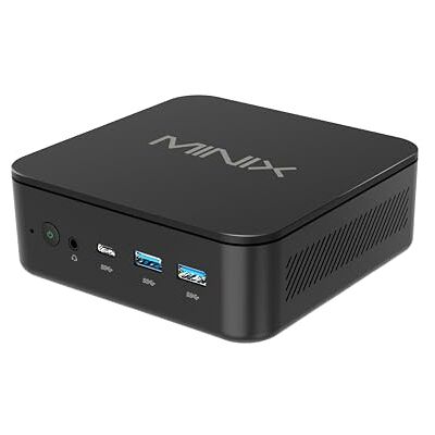 MINIX NGC-NR660 Mini PC, AMD Ryzen 5 6600H, 16 Go DDR5, 512 Go PCIe 3.0 SSD, micro ordinateur de bureau compact Windows 11 Pro, double LAN 2,5 G, triple écran 4K, USB-C 4.0, WiFi 6E pour la maison/le MINIX NGC-NR660 Mini PC, AMD Ryzen 5 6600H, 16 Go DDR5, 512 Go PCIe 3.0 SSD, micro ordinateur de bureau compact Windows 11 Pro, double LAN 2,5 G, triple écran 4K, USB-C 4.0, WiFi 6E pour la maison/le