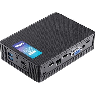 MeLE Mini PC Windows 11 Pro, Mini ordinateur Celeron N5105 16 Go RAM + 512 Go ROM, Ordinateur de bureau WiFi 5 Dual 2.4G/5G, Gigabit Ethernet, BT5.1, Triple-Screen Display,NVMe M.2 2280 SSD,2,5" HDD MeLE Mini PC Windows 11 Pro, Mini ordinateur Celeron N5105 16 Go RAM + 512 Go ROM, Ordinateur de bureau WiFi 5 Dual 2.4G/5G, Gigabit Ethernet, BT5.1, Triple-Screen Display,NVMe M.2 2280 SSD,2,5" HDD
