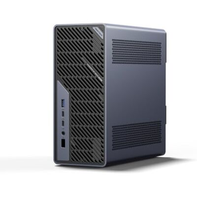 MINISFORUM MS-02 Ultra Mini PC Core Ultra 9 285HX 32 Go DDR5/1 To SSD NVMe CPU(24C/24T jusqu'à 5,5 GHz) et GPU Intel, HDMI/USB4/2 x USB4 V2, 1 x RJ45 2,5G, 1 x RJ45 10G, PCIe 5.0 x16, Wi-Fi 7 et BT5.4 MINISFORUM MS-02 Ultra Mini PC Core Ultra 9 285HX 32 Go DDR5/1 To SSD NVMe CPU(24C/24T jusqu'à 5,5 GHz) et GPU Intel, HDMI/USB4/2 x USB4 V2, 1 x RJ45 2,5G, 1 x RJ45 10G, PCIe 5.0 x16, Wi-Fi 7 et BT5.4
