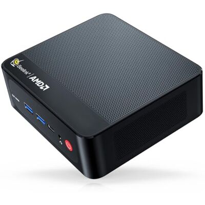 Beelink SER5 Mini PC, AMD Ryzen 5 5500U (6C/12T, 4.0 GHz) Mini Ordinateur de Bureau, 16 Go DDR4 RAM, 480 Go SSD, USB3.2, 2.5 G LAN, WiFi 6, BT5.4, Jusqu' à Trois écrans Via HDMI, DP, USB-C Beelink SER5 Mini PC, AMD Ryzen 5 5500U (6C/12T, 4.0 GHz) Mini Ordinateur de Bureau, 16 Go DDR4 RAM, 480 Go SSD, USB3.2, 2.5 G LAN, WiFi 6, BT5.4, Jusqu' à Trois écrans Via HDMI, DP, USB-C