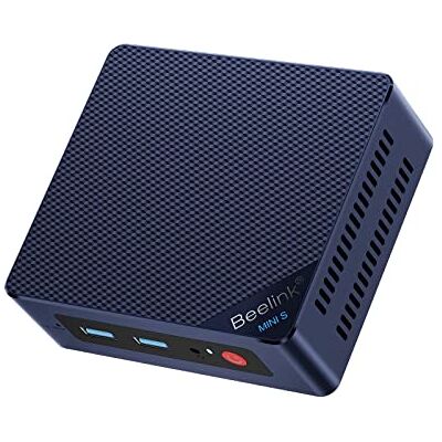 Beelink Mini S12 Mini PC, Intel Alder Lake-N N95 (4C/4T, jusqu'à 3,4 GHz) 16Go DDR4 RAM 500Go M.2 2280 SSD, Mini ordinateur de bureau 4K 60Hz Dual HDMI, WiFi5, Bluetooth 4.2, 2.5G LAN Beelink Mini S12 Mini PC, Intel Alder Lake-N N95 (4C/4T, jusqu'à 3,4 GHz) 16Go DDR4 RAM 500Go M.2 2280 SSD, Mini ordinateur de bureau 4K 60Hz Dual HDMI, WiFi5, Bluetooth 4.2, 2.5G LAN