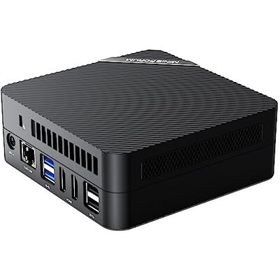 MINISFORUM MINIS FORUM Venus Series UM773 Lite Mini PC, CPU AMD Ryzen 7 7735HS 8C/16T jusqu'à 4,75 GHz et AMD Radeon 680M (fréquence graphique 2200 MHz), 32GB DDR5/1TB SSD, 2 × HDMI/USB4, RJ45 2,5G LAN, USB3.2×2 MINISFORUM MINIS FORUM Venus Series UM773 Lite Mini PC, CPU AMD Ryzen 7 7735HS 8C/16T jusqu'à 4,75 GHz et AMD Radeon 680M (fréquence graphique 2200 MHz), 32GB DDR5/1TB SSD, 2 × HDMI/USB4, RJ45 2,5G LAN, USB3.2×2