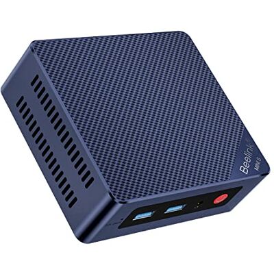 Beelink Mini S12 Mini PC, processeur Intel Alder Lake-N100 12e génération (jusqu'à 3,4 GHz), mini ordinateur Windows 11 Home, 12 Go de LPDDR5 500 Go SSD Business Ordinateur Dual HDMI/WiFi 6/BT5.2 Beelink Mini S12 Mini PC, processeur Intel Alder Lake-N100 12e génération (jusqu'à 3,4 GHz), mini ordinateur Windows 11 Home, 12 Go de LPDDR5 500 Go SSD Business Ordinateur Dual HDMI/WiFi 6/BT5.2