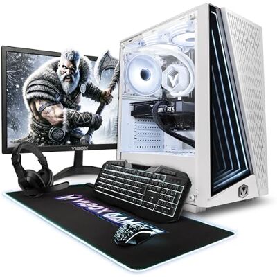 Vibox VII-535 PC Gamer Complet • 23" Écran • Intel Core i7 12700KF 12 cœurs • AMD Radeon RX 9060 XT 16 Go • 16 Go RAM • 1 To SSD • Windows 11 • WiFi 6 + Bluetooth 5.4 Vibox VII-535 PC Gamer Complet • 23" Écran • Intel Core i7 12700KF 12 cœurs • AMD Radeon RX 9060 XT 16 Go • 16 Go RAM • 1 To SSD • Windows 11 • WiFi 6 + Bluetooth 5.4