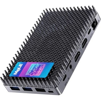MeLE Cyber X1 Mini PC Fanless, N150 8GB 128GB, Dual HDMI, USBC Dispaly N150 jusqu'à 3.6GHz, 8GB RAM, 128GB eMMC stockage, 4K double HDMI, USB-C PD3.0, for Home Offfice IoT,Astrophotograpghy MeLE Cyber X1 Mini PC Fanless, N150 8GB 128GB, Dual HDMI, USBC Dispaly N150 jusqu'à 3.6GHz, 8GB RAM, 128GB eMMC stockage, 4K double HDMI, USB-C PD3.0, for Home Offfice IoT,Astrophotograpghy