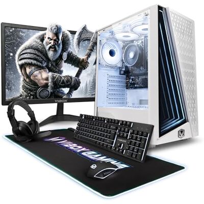 Vibox VI-164 PC Gamer Complet • 22" Écran • AMD Ryzen 3 3200G 4 cœurs • Radeon Vega 8 • 16 Go RAM • 1 To SSD • Linux OS • WiFi Vibox VI-164 PC Gamer Complet • 22" Écran • AMD Ryzen 3 3200G 4 cœurs • Radeon Vega 8 • 16 Go RAM • 1 To SSD • Linux OS • WiFi
