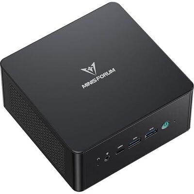 MINISFORUM MINIS FORUM Mini PC UM890 Pro, Processeur AMD Ryzen 9 8945HS, 8C/16T jusqu'à 5,2 GHz, AMD Radeon 780M, DDR5 32 Go, 512 Go SSD, HDMI/DP/USB 4 × 2/RJ45 2,5G × 2, Oculink, Wi-Fi6E, BT5.2, USB 3.2 × 4 MINISFORUM MINIS FORUM Mini PC UM890 Pro, Processeur AMD Ryzen 9 8945HS, 8C/16T jusqu'à 5,2 GHz, AMD Radeon 780M, DDR5 32 Go, 512 Go SSD, HDMI/DP/USB 4 × 2/RJ45 2,5G × 2, Oculink, Wi-Fi6E, BT5.2, USB 3.2 × 4
