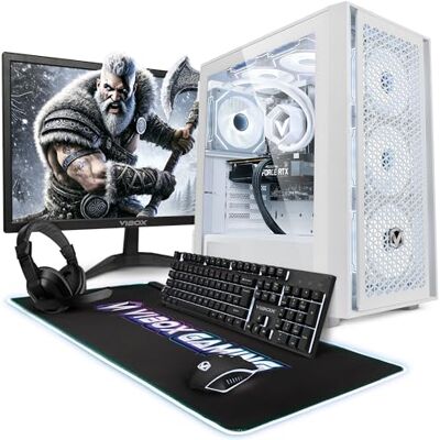 Vibox IV-348 PC Gamer Complet • 27" Écran • AMD Ryzen 7 5700X 8 cœurs • AMD Radeon RX 9070 XT 16 Go • 32 Go RAM • 1 To SSD • Windows 11 • WiFi 6 + Bluetooth 5.4 Vibox IV-348 PC Gamer Complet • 27" Écran • AMD Ryzen 7 5700X 8 cœurs • AMD Radeon RX 9070 XT 16 Go • 32 Go RAM • 1 To SSD • Windows 11 • WiFi 6 + Bluetooth 5.4