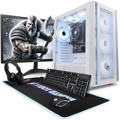 Vibox I-80 PC Gamer Complet • 22" Écran • AMD Ryzen 3 3200G 4 cœurs • Radeon Vega 8 • 8 Go RAM • 480 Go SSD • Linux OS • WiFi Vibox I-80 PC Gamer Complet • 22" Écran • AMD Ryzen 3 3200G 4 cœurs • Radeon Vega 8 • 8 Go RAM • 480 Go SSD • Linux OS • WiFi