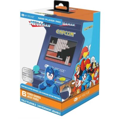 MY ARCADE Mega Man Nano Player Pro Portable Retro Arcade (6 jeux en 1) MY ARCADE Mega Man Nano Player Pro Portable Retro Arcade (6 jeux en 1)