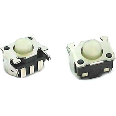 GANPUB Lot de 2 micro-interrupteurs blancs gauche et droite pour Nintendo DS Lite NDSL NDSi, L R pour Nintendo DSi XL LL GANPUB Lot de 2 micro-interrupteurs blancs gauche et droite pour Nintendo DS Lite NDSL NDSi, L R pour Nintendo DSi XL LL