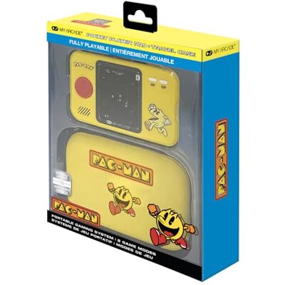 MY ARCADE DGUNL-7143 Pac-Man Pocket Player Pro Système de jeu portable avec étui de transport MY ARCADE DGUNL-7143 Pac-Man Pocket Player Pro Système de jeu portable avec étui de transport