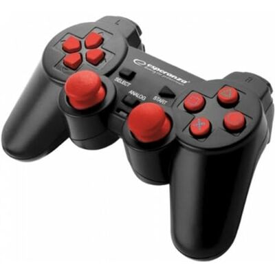 Esperanza EGG106R Manette de Jeu PS2/PS3/PC USB Corsair Noir/Rouge Esperanza EGG106R Manette de Jeu PS2/PS3/PC USB Corsair Noir/Rouge