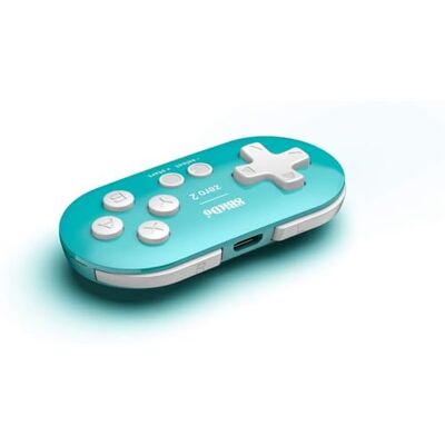 8BitDo Zero 2 Bluetooth Gamepad For Switch, PC & Android (Turquoise) /Switch 8BitDo Zero 2 Bluetooth Gamepad For Switch, PC & Android (Turquoise) /Switch