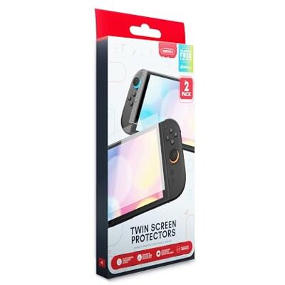 Nintendo STEALTH Lot de 2 films protecteurs d'écran et chiffon de nettoyage compatibles avec Switch 2 Nintendo STEALTH Lot de 2 films protecteurs d'écran et chiffon de nettoyage compatibles avec Switch 2