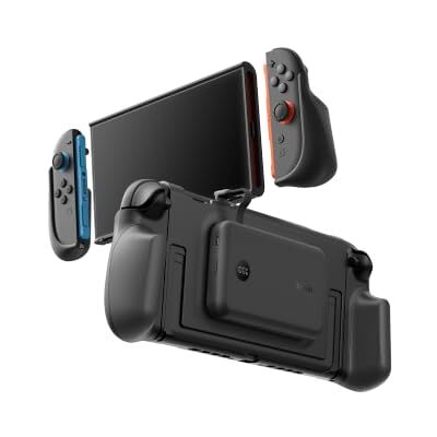 Belkin Gaming Pro Support 10K Avec Poignées Pour Nintendo Switch 2 Noir Chargeur Portable Magnétique Amovible 10K, 30 W, Support Intégré, Poignées Ergonomiques Antidérapantes, Écran Numérique Belkin Gaming Pro Support 10K Avec Poignées Pour Nintendo Switch 2 Noir Chargeur Portable Magnétique Amovible 10K, 30 W, Support Intégré, Poignées Ergonomiques Antidérapantes, Écran Numérique